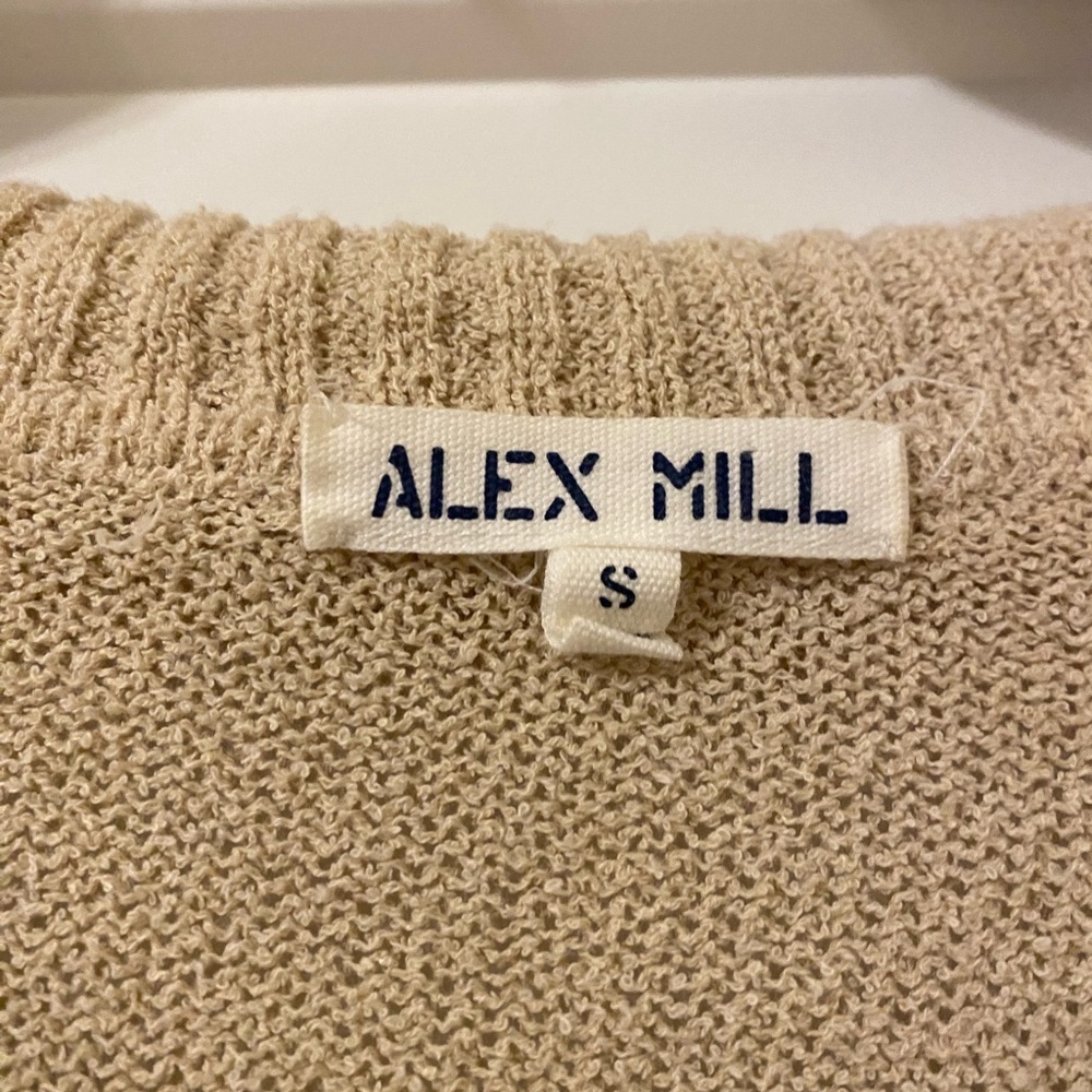 Alex Mill Alice Popover Sweater in Beige Black Stripe - Picture 5 of 12